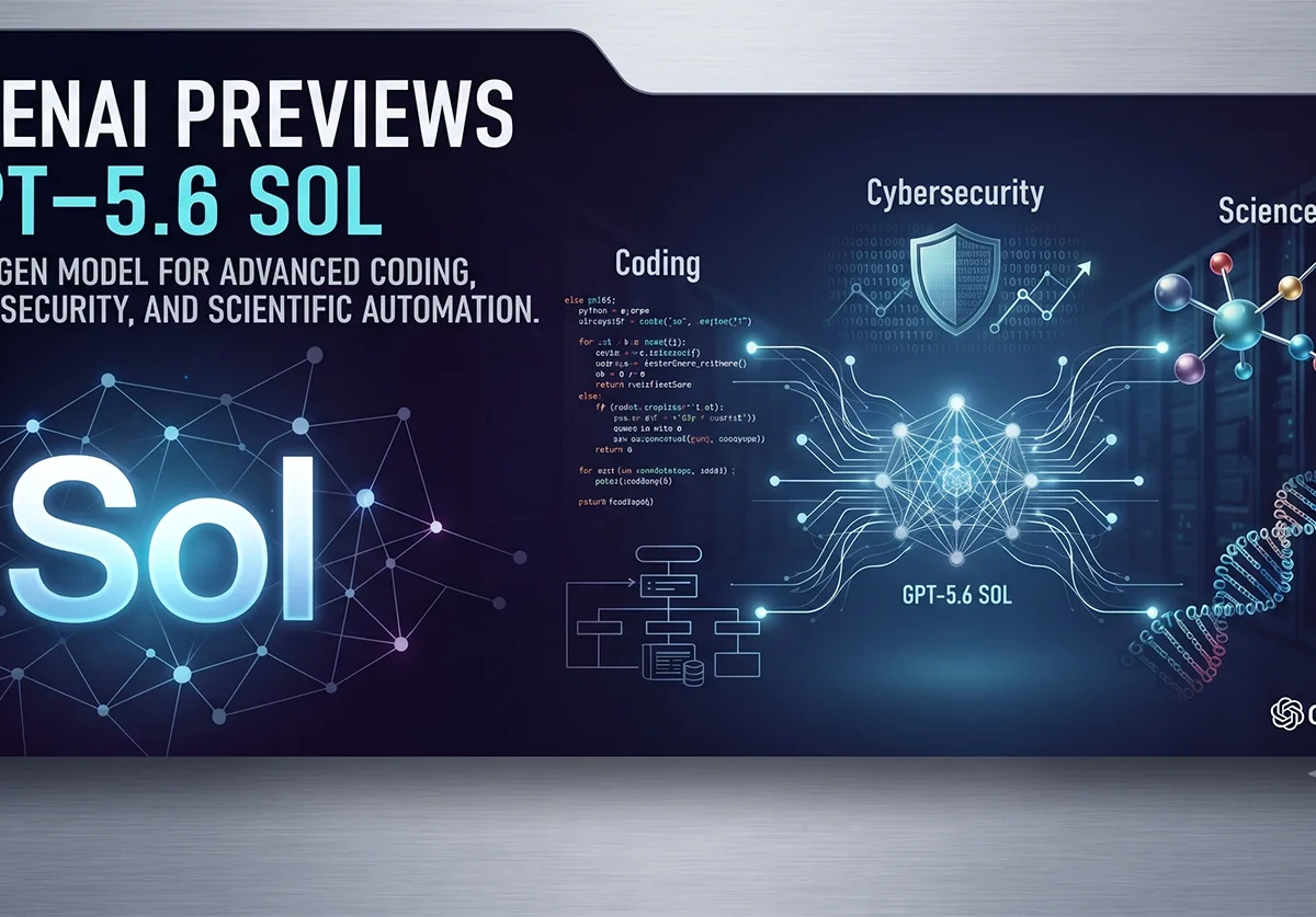 OpenAI Previews GPT-5.6 Sol The Next Leap in Frontier Intelligence and Technical Automation