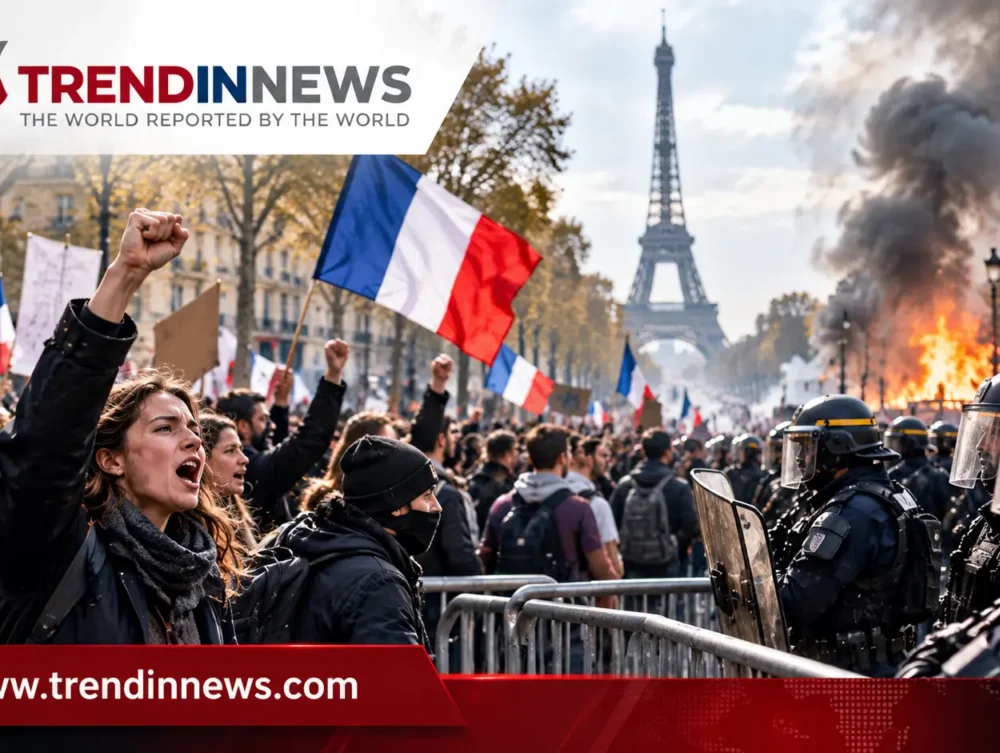 Nationwide protests in France over rising living costs and public services